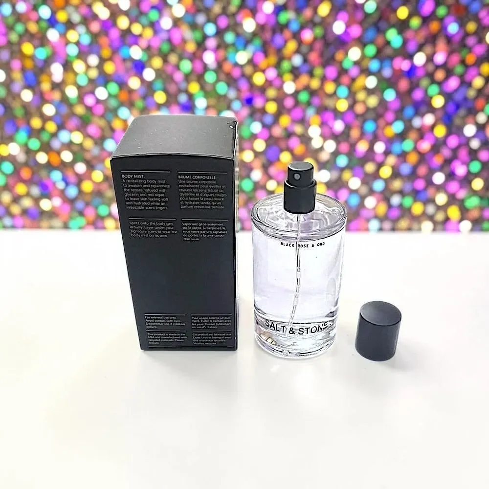 Salt & Stone Black Rose & Oud Body & Hair Fragrance Mist 3.4 fl oz New In Box